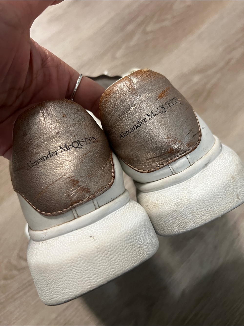 Alexander McQueen Oversized Sneakers - Picture 5 of 8